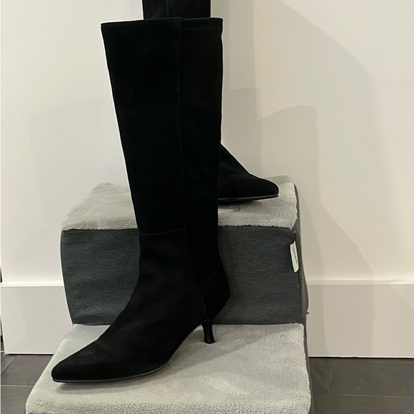 Stuart Weitzman Kitten Heels Boots - Picture 2 of 7